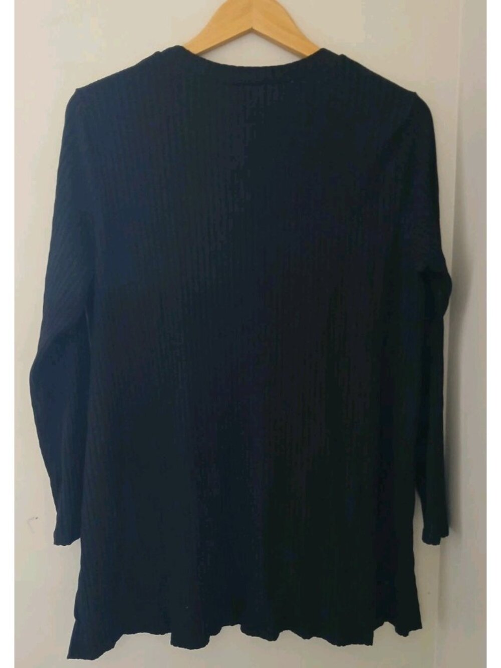 Eileen Fisher Ribbed Tunic Top - Picture 5 of 8